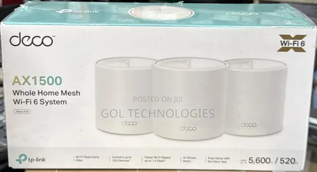 Tp Link Deco Ax1500 Whole Home Mesh Wifi 6 System · Photo 1