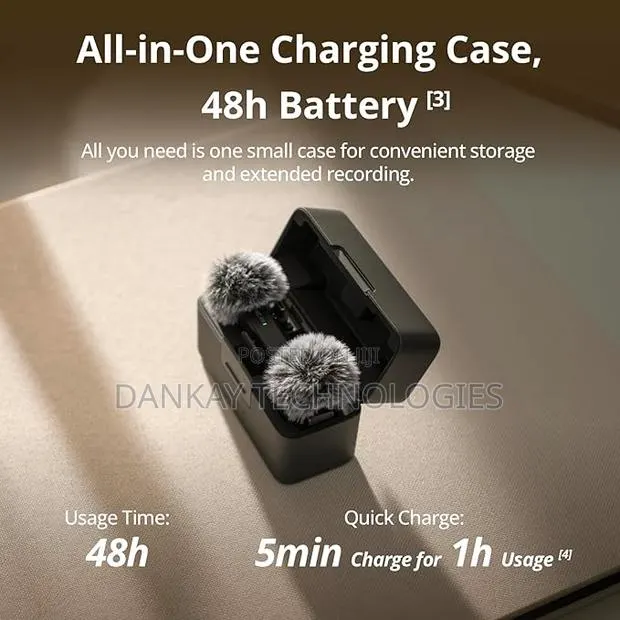 DJI Mic Mini Combo (2 TX + 1 RX + Charging Case), Wireless Lapel Mic · Photo 4