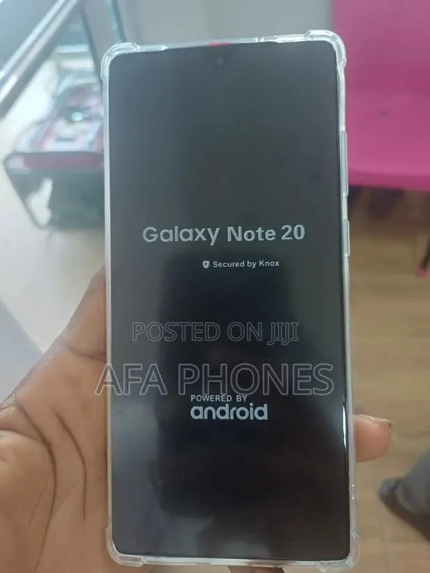 New Samsung Galaxy Note 20 5G 256 GB Black · Photo 1