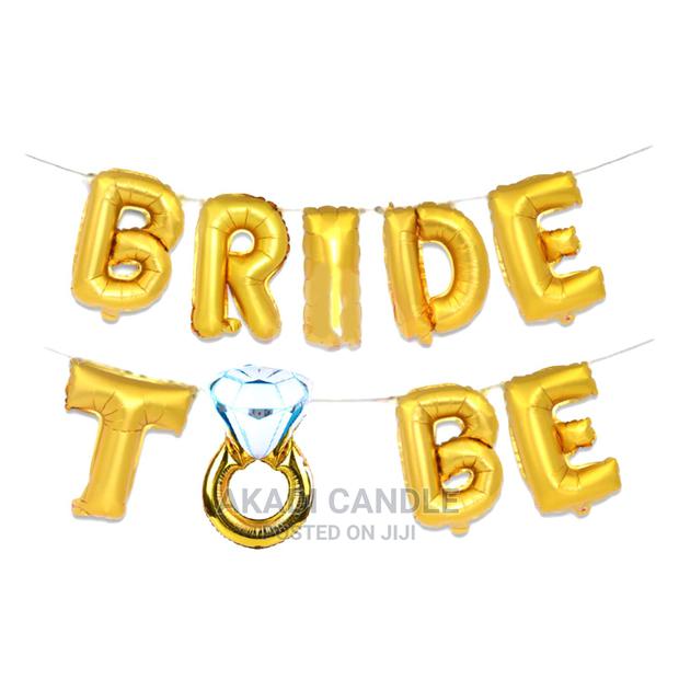Bride to Be With Ring Balloon 32" · Photo 1
