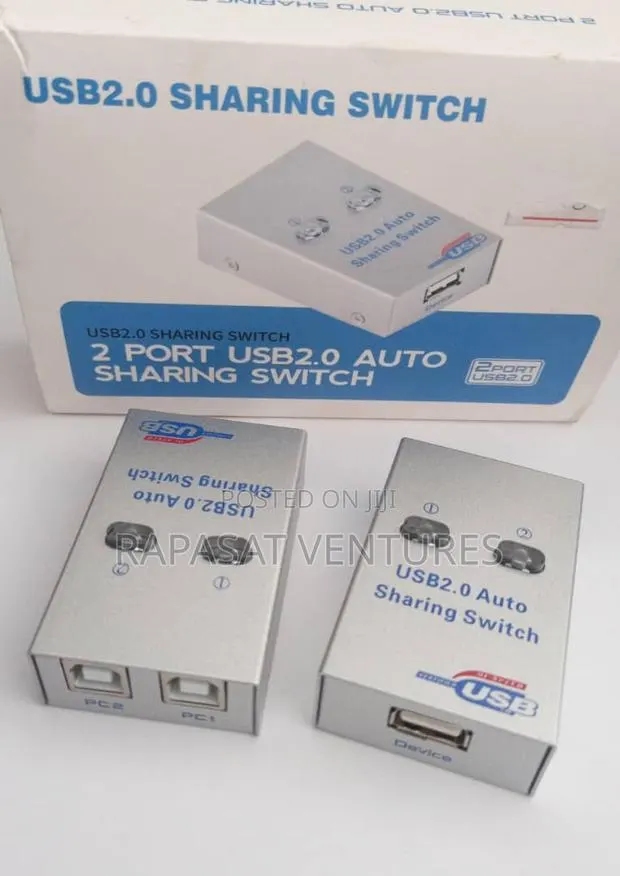 2 Port USB2.0 Auto Sharing Switch for Printer Scanner · Photo 1