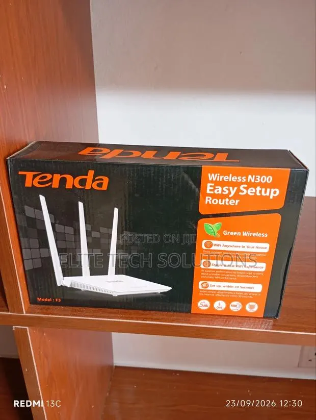 Tenda Wireless Router F3 · Photo 1