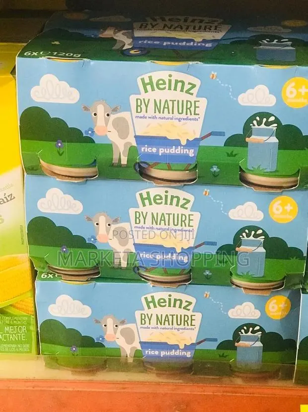 Heinz By Nature Baby Food Rice Puddings 6x120g · Photo 1
