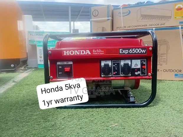 Honda 5.0KVA Petrol Generator – Durable, Efficient and Affordable5kva · Photo 1
