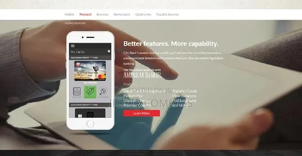 Website Design (Online Banking With Alert) · Photo 1