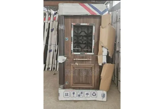 A Heavy Metal and Glass Audacious Door · Photo 1