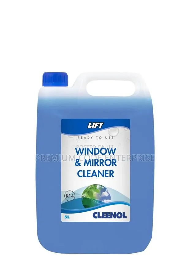 Glass Mirror Cleaner Blue Liquid, 5l · Photo 1