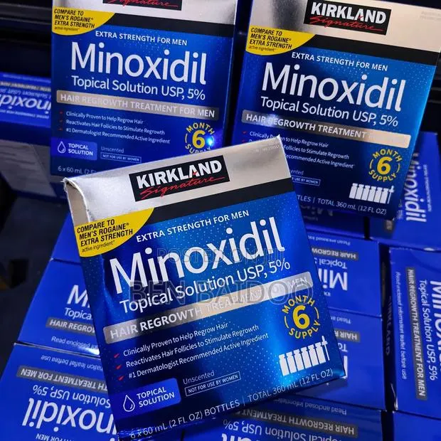 Kirkland Minoxidil Ultimate Solution (Men's Hair Growth Pack) · Photo 1