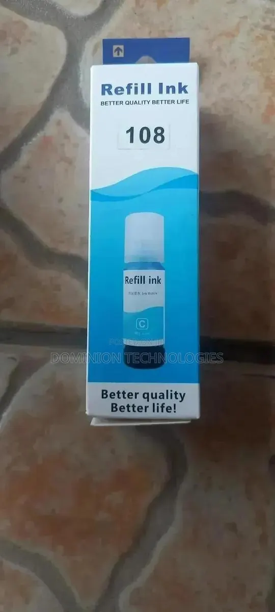 Refill Epson Ink 108 Cyan · Photo 1