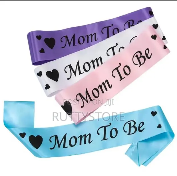 It's a Girl / Boy Sash / Mom to Be / Welcome · Photo 1