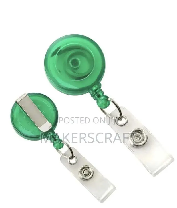 Retractable ID Card Clip, ID Holder · Photo 1