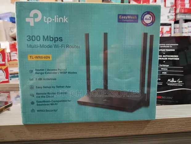 Tp Link 300 MBPS Multi Mode Wifi Router (Tl-Wr846n) · Photo 1
