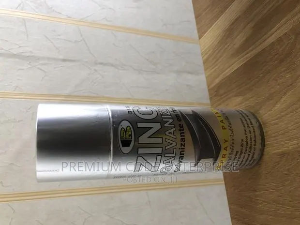 Galvanised Spray Paint, Bright · Photo 1