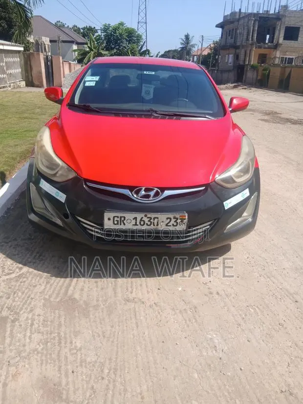 Hyundai Elantra 2013 Red · Photo 1