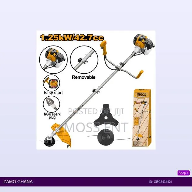 Gasoline Grass Trimmer and Brush - GBC · Photo 1