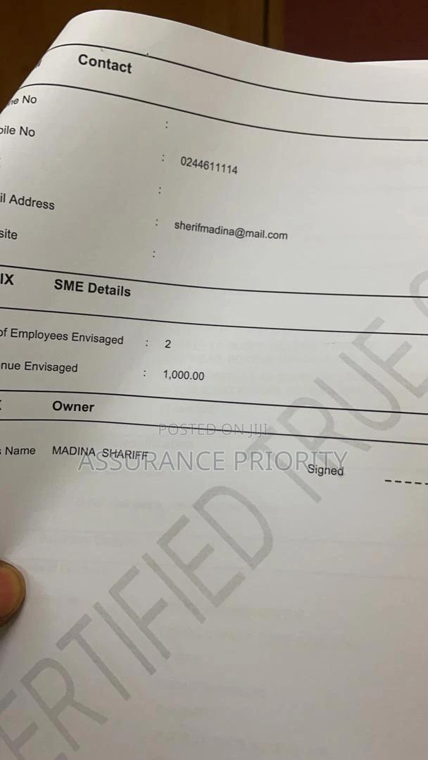 Business Certificate · Photo 4