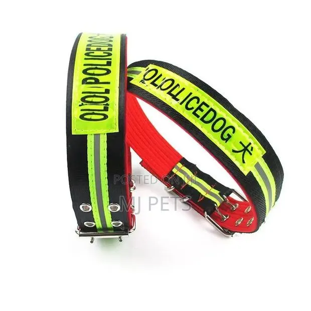Nylon Police Dog Collar · Photo 1