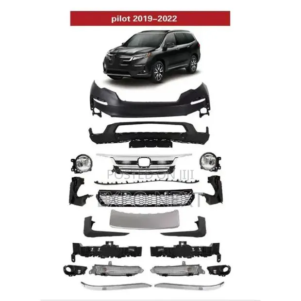 Honda Pilot Front Bumper 2019-2022 Complete Kits · Photo 1