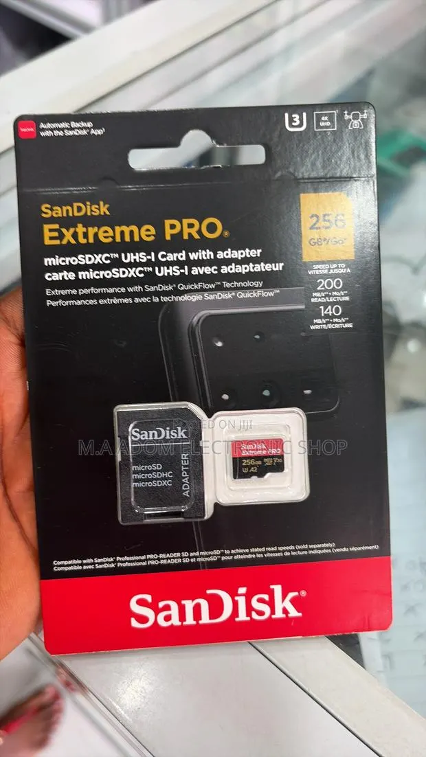 Sandisk Extreme Pro 256 Gb · Photo 1