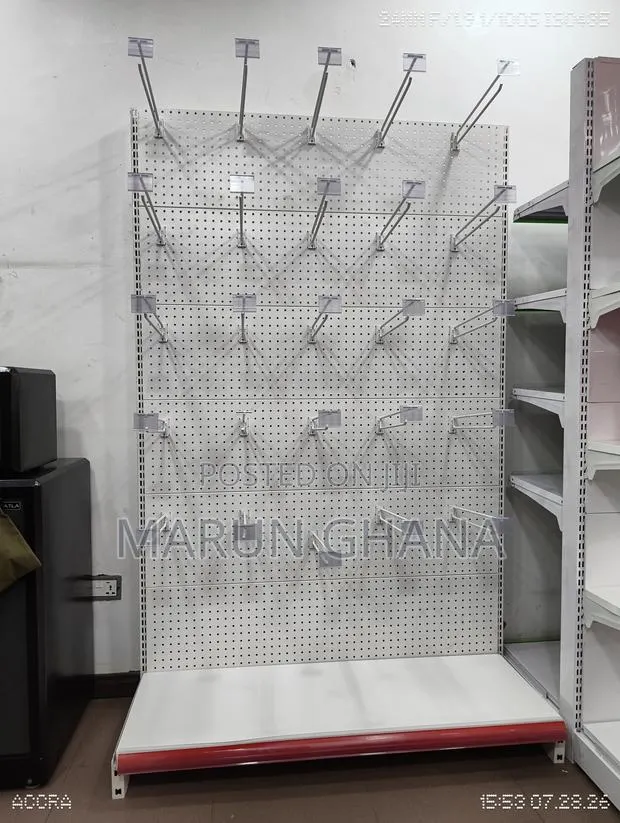 Supermarket Display Hook Shelves | Display Rack | Retail Store Shelvin · Photo 1