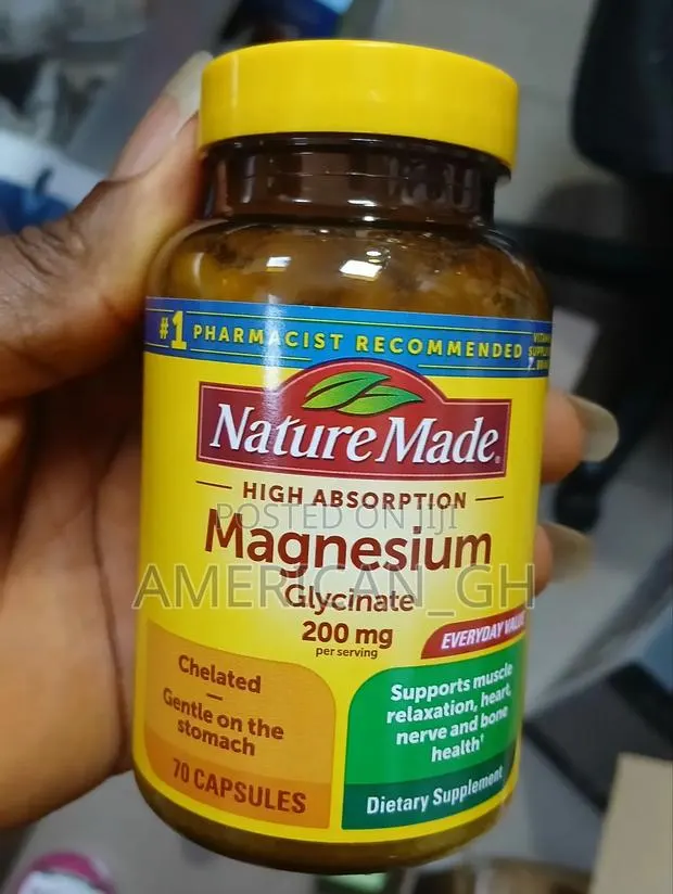 Nature Made Magnesium Glycinate, 70 Capsules · Photo 1