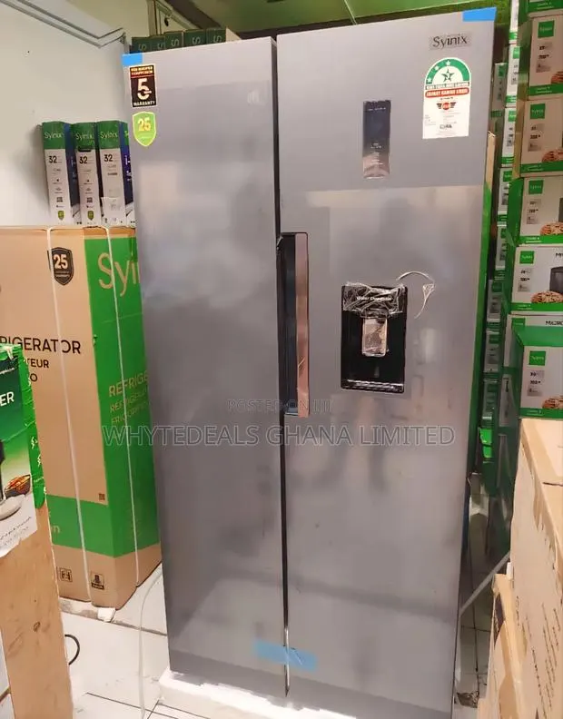 Syinix Side-by-side Refrigerator| 460-liter|Frost Free|Water Dispenser · Photo 1