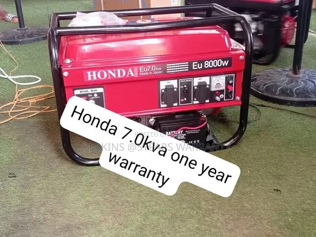 Honda 7.0kva Heavy-Duty Generator – Maximum Reliability 7.0kva · Photo 1