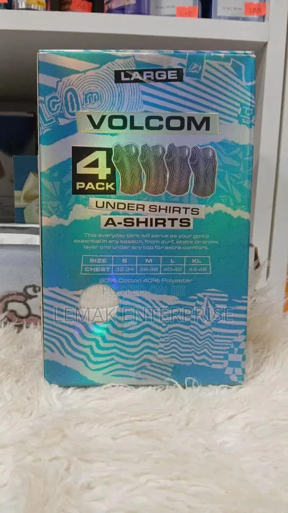 Volcom Men Underwear/ Singlet 4-Pack. Large Size. From USA · Photo 3