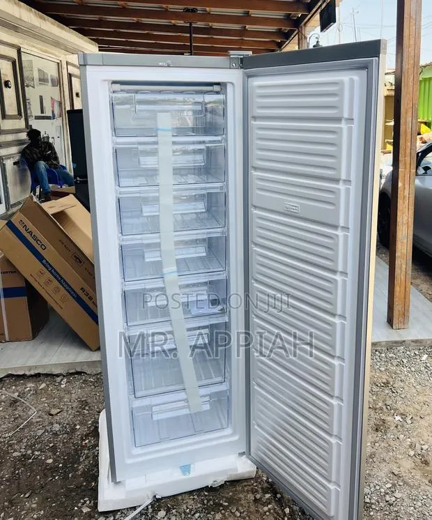 Lovely Design Nasco Nasd1-33 Single Door Chest Freezer(Nasd1-33)Gray · Photo 1