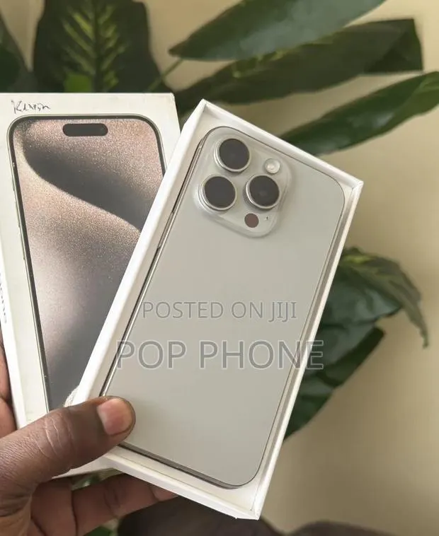 Apple iPhone 15 Pro Max 256 GB Silver · Photo 1