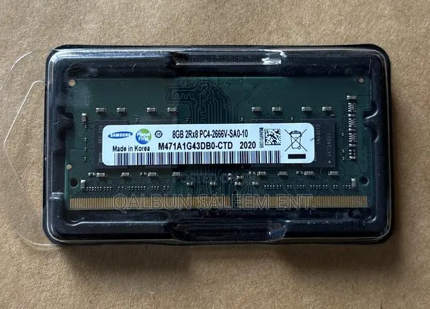 Original Samsung 8gb 2rx8 Pc4 Ddr4-2666v Laptop Memory / Ram · Photo 1