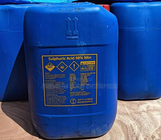 Sulphuric Acid 98% Concentration, 30l/57kg · Photo 1