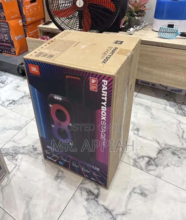 Get JBL 320 Rechargeable Bluetooth Speaker(Black) · Photo 1