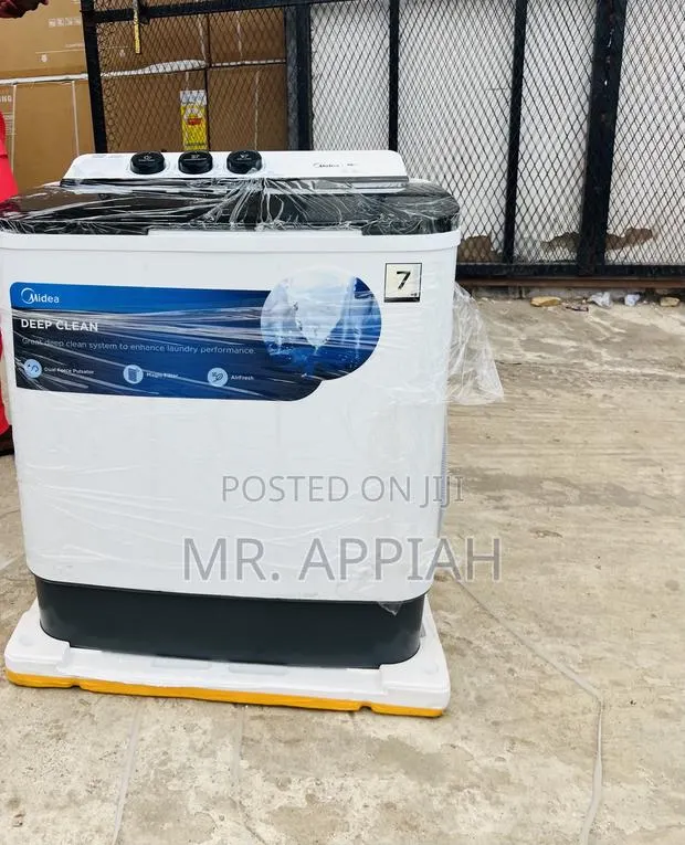 Extremely Durable Midea 7kg Washing Machine With Transparent Lid · Photo 1