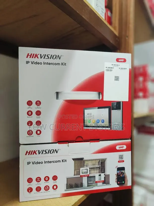 Hikivision Video Ip Intercom Kit Doorbell 4mp With Switch Ds-kis611-s · Photo 1