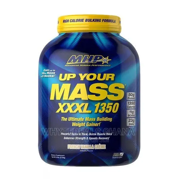 Mhp Up Your Mass Xxxl 1350 Body Building Weight Gainer 6lbs · Photo 1