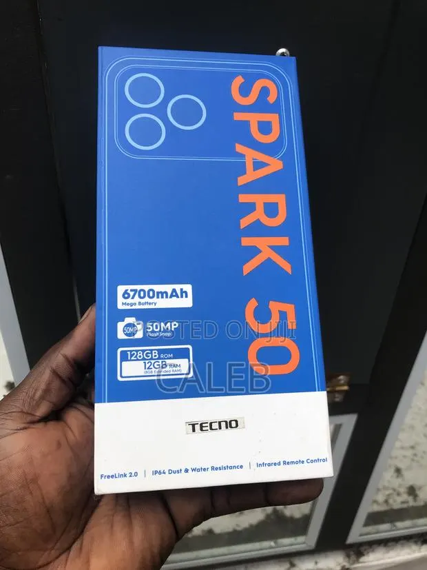 New Tecno Spark 50 128 GB Black · Photo 1