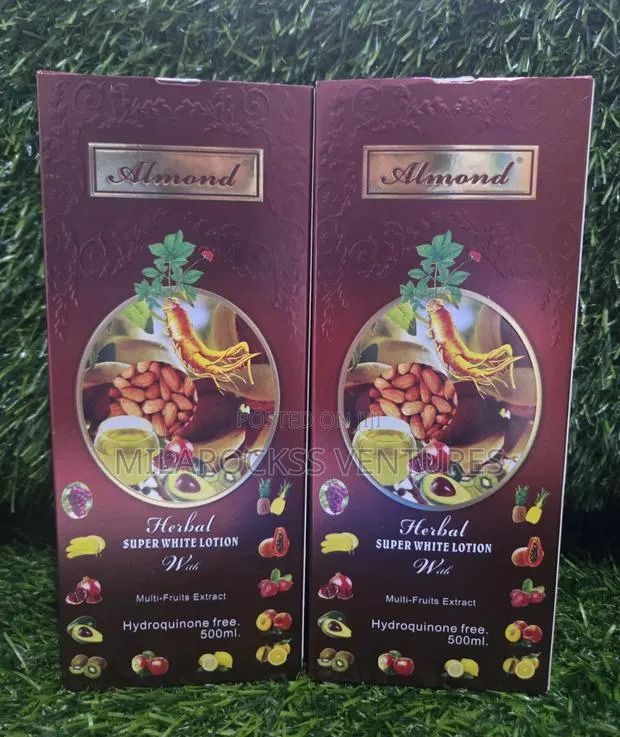 Almond Herbal Super White Lotion. 500ml · Photo 1