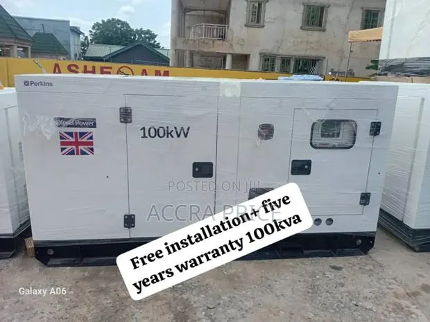 Venerate Uk Model Generator Perkins 100kva Diesel 100kva Gen · Photo 1