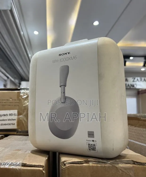 Purchase Classic Sony Xm6 Noise Cancelling Headphones(Gray) · Photo 1
