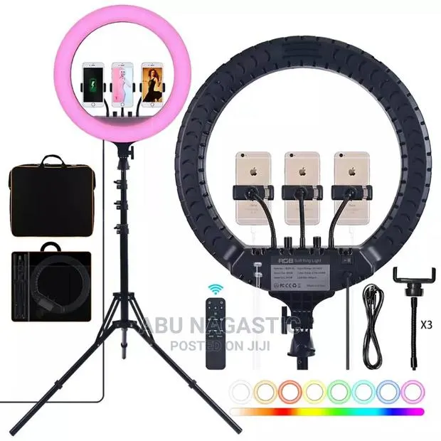 New HQ 21inches Ring Light With Stand · Photo 1