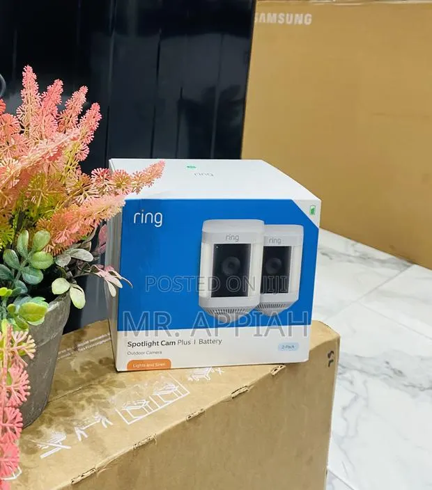 Energy Saving Ring Sportlight Cam Plus Home Security Camera · Photo 1