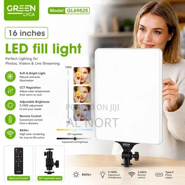Green Lyca 16-Inch LED Fill Light – GL69825 · Photo 1