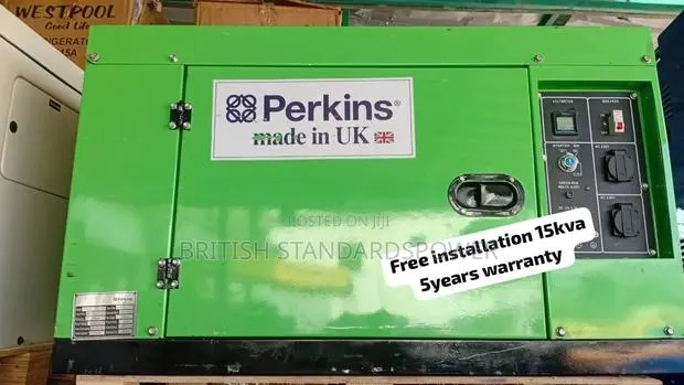 PERKINS 15KVA Diesel Genset – Available Now 15kva · Photo 1