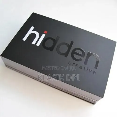 3D Spot Vanish Call Card Printing · Photo 1