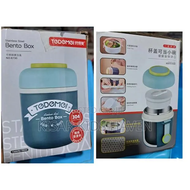 Stainless Steel Bento Lunch Box 780ml · Photo 1