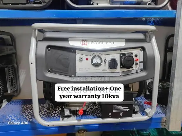 Amp Up Your Power With 10kva Ecoolmax Petrol Gen Petrol · Photo 1