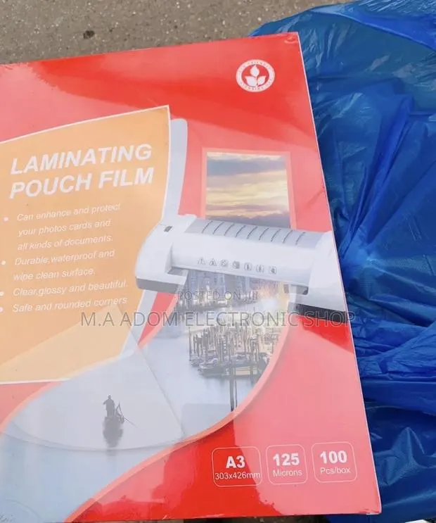 Affordable Master A3 Laminating Film Pouches - 100 Pouches. · Photo 1