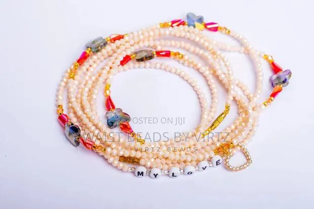 Customized Crystals Waist Beads · Photo 1