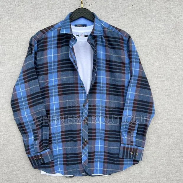 Official Check Long Sleeves Shirt · Photo 1